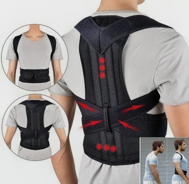 Adjustable Posture Corrector Back Brace for Men & Women